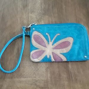 Fossil Bags - Fossil Leather Butterfly Wristlet Fossil Bags - Fossil Leather Butterfly Wristlet
